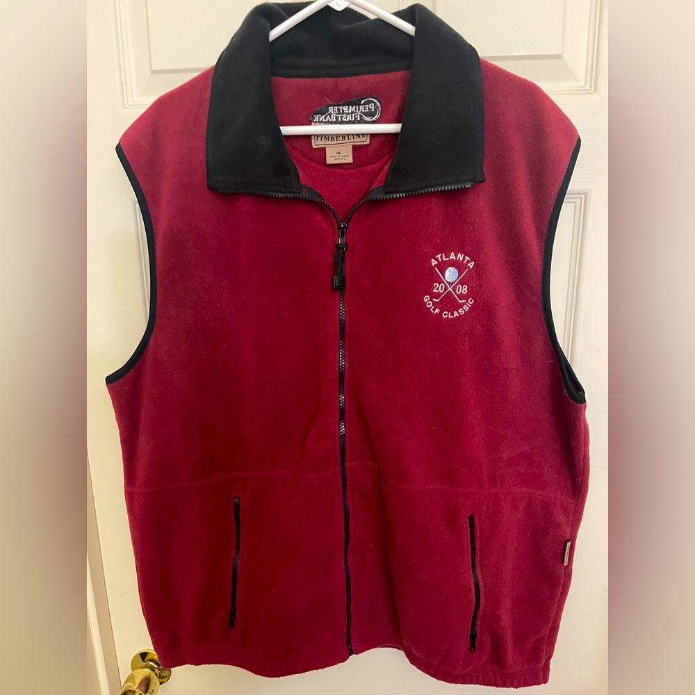 Colorado Timberline Vest Vintage Atlanta Golf Classic 2008 Fleece Vest Rare